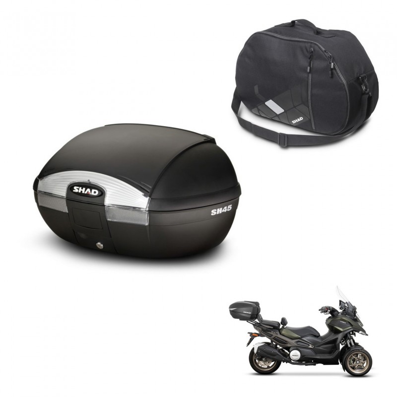 SHAD Baul SH45 + soporte montaje bolsa interna KIT-441645