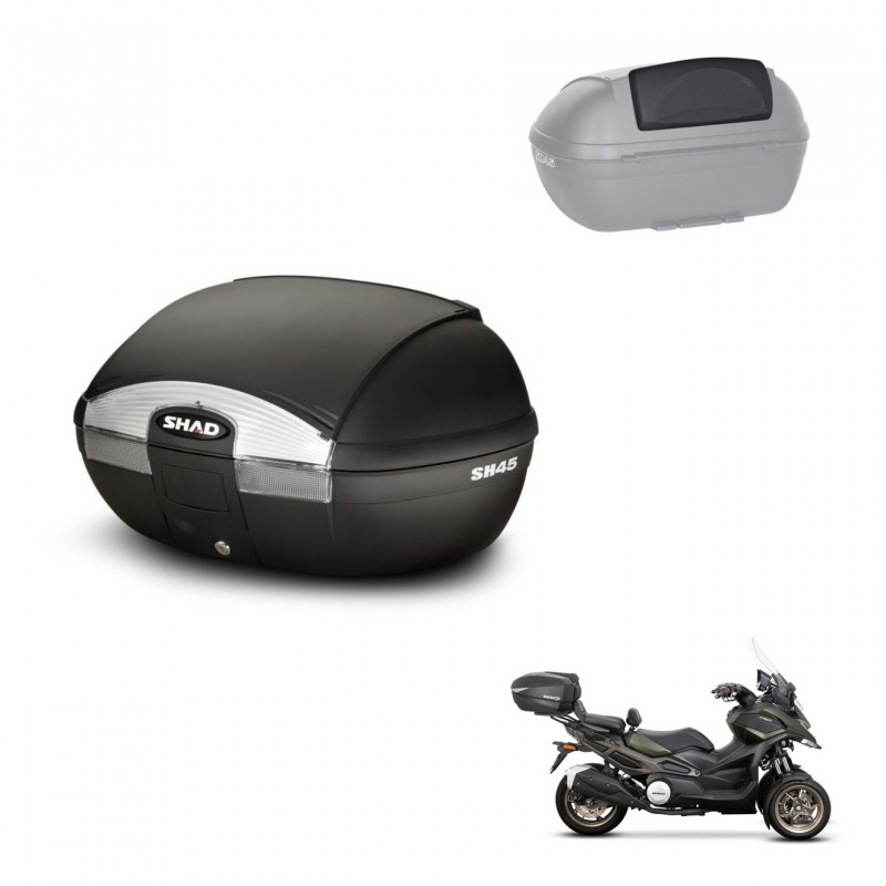 SHAD SH45 trunk + mounting bracket backrest KIT-441647