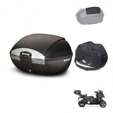 SHAD Baul SH45 + soporte montaje accesorios KIT-441649