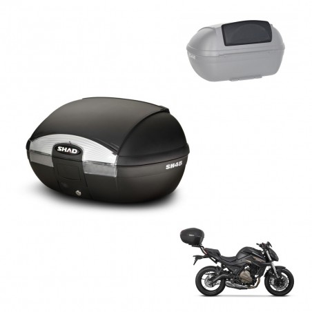 SHAD Baul SH45 + soporte montaje respaldo KIT-441655