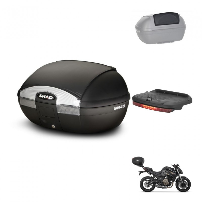 SHAD Baul SH45 + soporte montaje accesorios KIT-441656