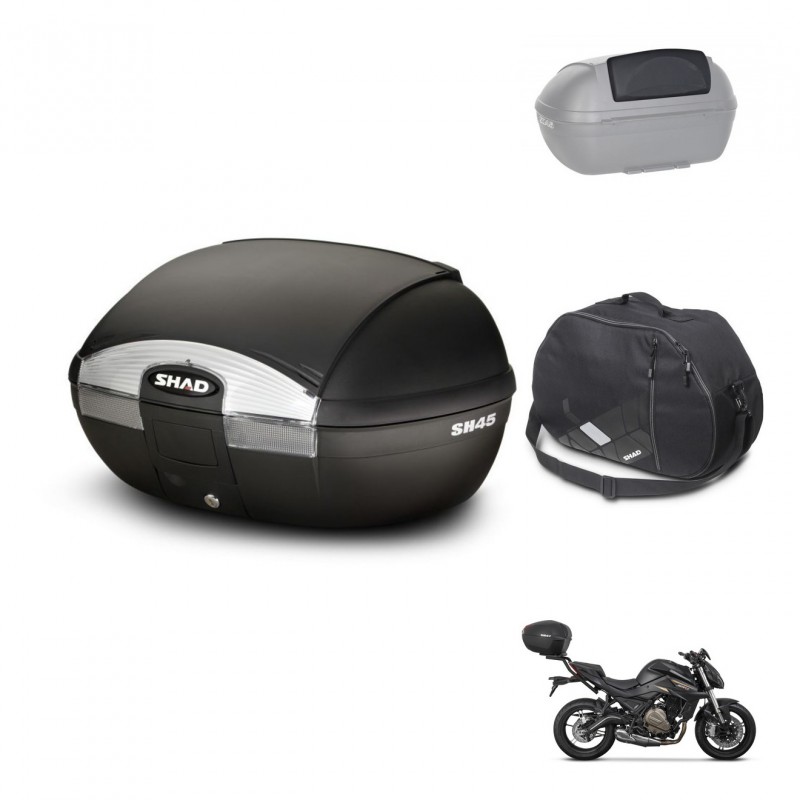 SHAD Baul SH45 + soporte montaje accesorios KIT-441657