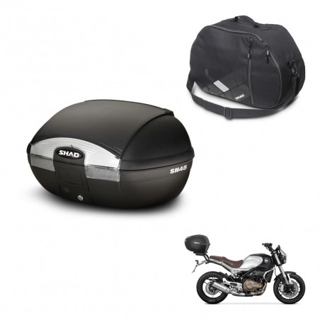 SHAD Baul SH45 + soporte montaje bolsa interna KIT-441661