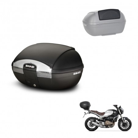 SHAD Baul SH45 + soporte montaje respaldo KIT-441663