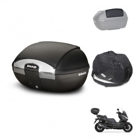 SHAD Baul SH45 + soporte montaje accesorios KIT-441705