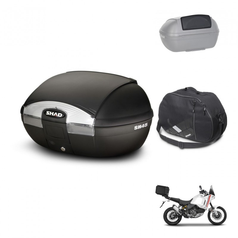 SHAD Baul SH45 + soporte montaje accesorios KIT-441737
