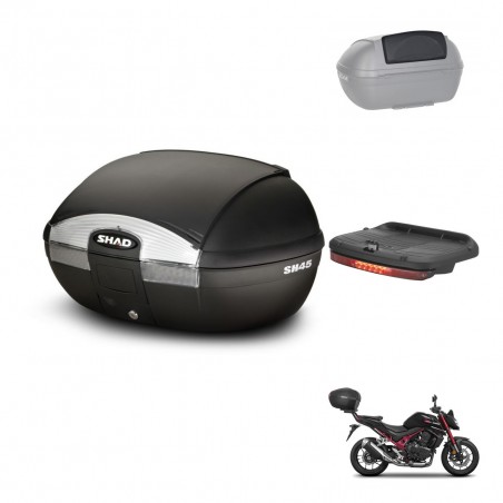 SHAD Baul SH45 + soporte montaje accesorios KIT-441744