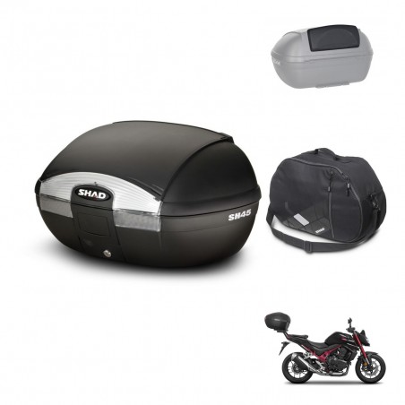 SHAD Baul SH45 + soporte montaje accesorios KIT-441745