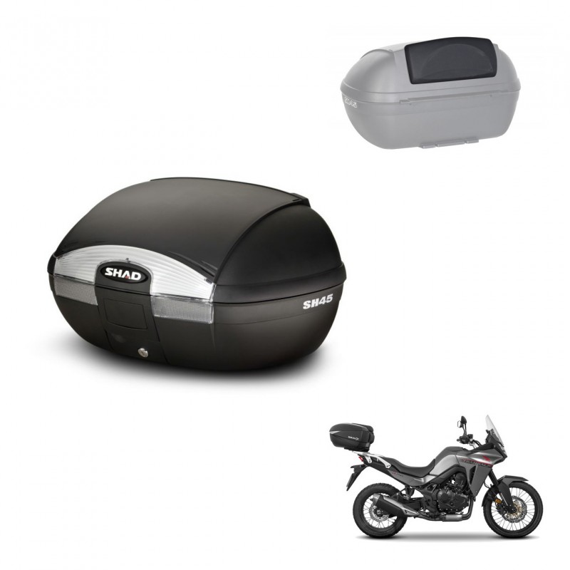 SHAD Baul SH45 + soporte montaje respaldo KIT-441751