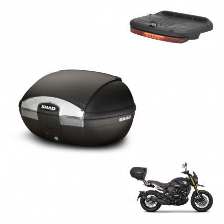 SHAD Baul SH45 + soporte montaje luz de freno KIT-441756