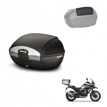 SHAD Baul SH45 + soporte montaje respaldo KIT-441767