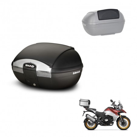 SHAD Baul SH45 + soporte montaje respaldo KIT-441783