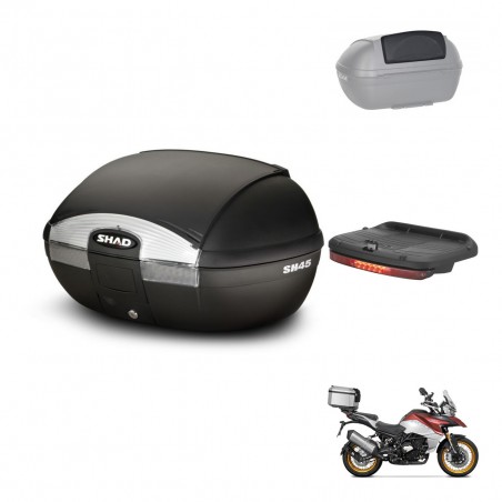 SHAD Baul SH45 + soporte montaje accesorios KIT-441784