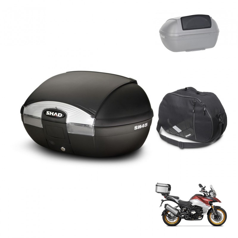 SHAD Baul SH45 + soporte montaje accesorios KIT-441785