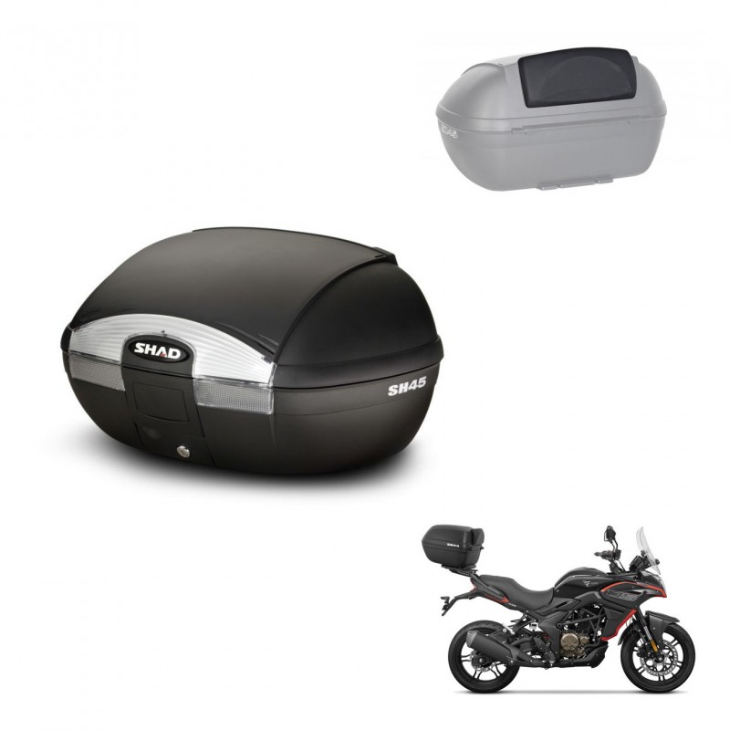 SHAD Baul SH45 + soporte montaje respaldo KIT-441791
