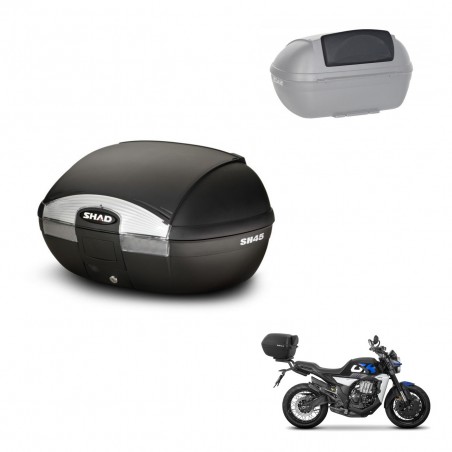 SHAD Baul SH45 + soporte montaje respaldo KIT-441807