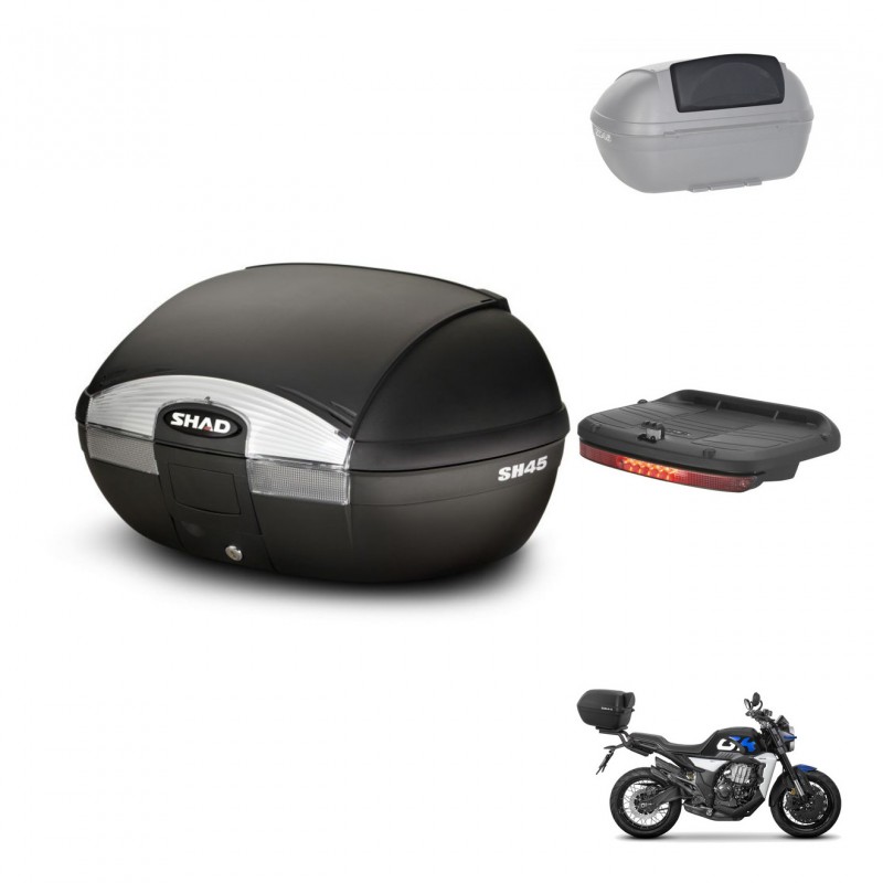 SHAD Baul SH45 + soporte montaje accesorios KIT-441808