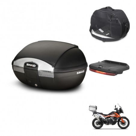 SHAD Baul SH45 + soporte montaje accesorios KIT-441822