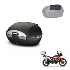 SHAD Baul SH45 + soporte montaje respaldo KIT-441823