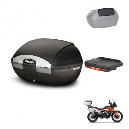 SHAD Baul SH45 + soporte montaje accesorios KIT-441824