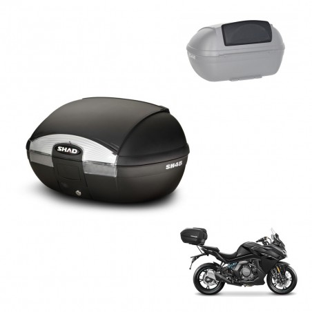 SHAD Baul SH45 + soporte montaje respaldo KIT-441839
