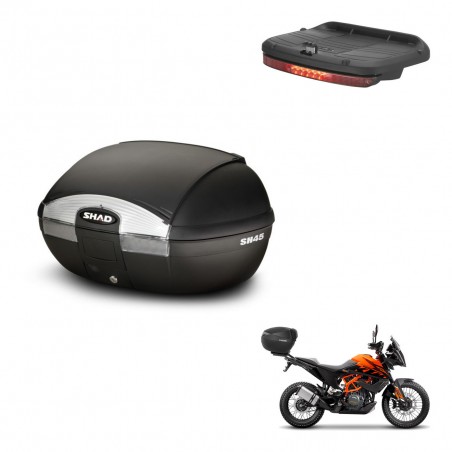 SHAD SH45 trunk + mounting bracket brake light KIT-441852