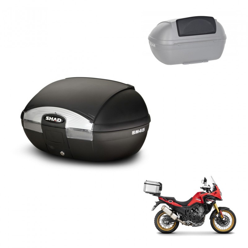 SHAD Baul SH45 + soporte montaje respaldo KIT-441863