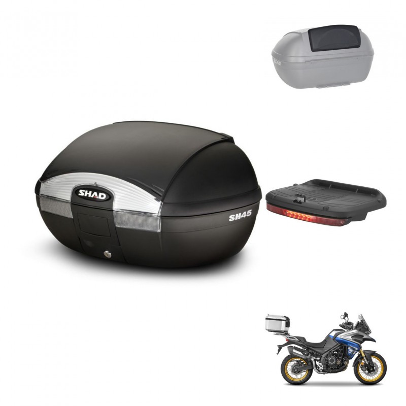 SHAD Baul SH45 + soporte montaje accesorios KIT-441888
