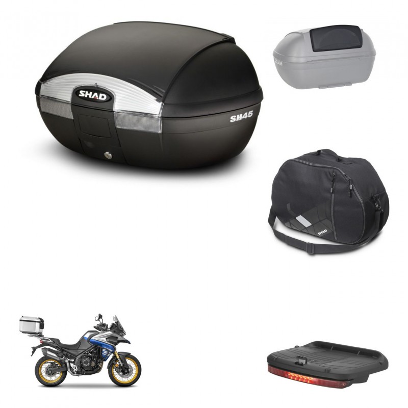 SHAD Baul SH45 + soporte montaje accesorios KIT-441890