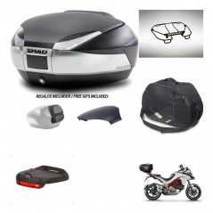 SHAD Baul SH48 tapa respaldo + soporte montaje accesorios KIT-442549