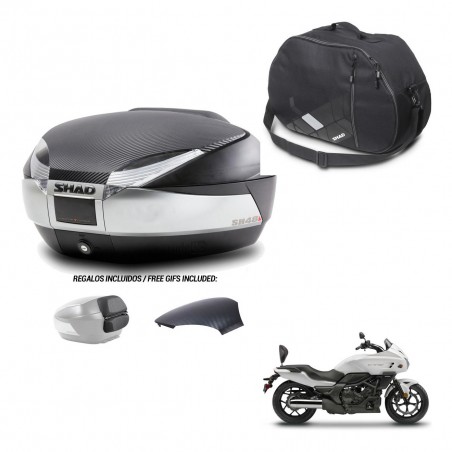 SHAD Trunk SH48 backrest cover + mounting bracket internal bag KIT-442552