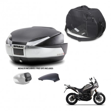 SHAD Trunk SH48 backrest cover + mounting bracket internal bag KIT-442576