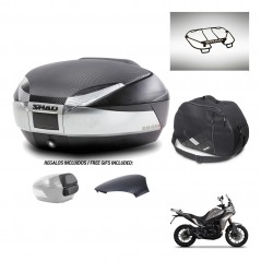 SHAD Baul SH48 tapa respaldo + soporte montaje accesorios KIT-442580