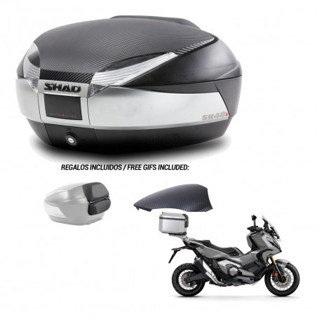 SHAD Trunk SH48 backrest cover + mounting bracket KIT-442582