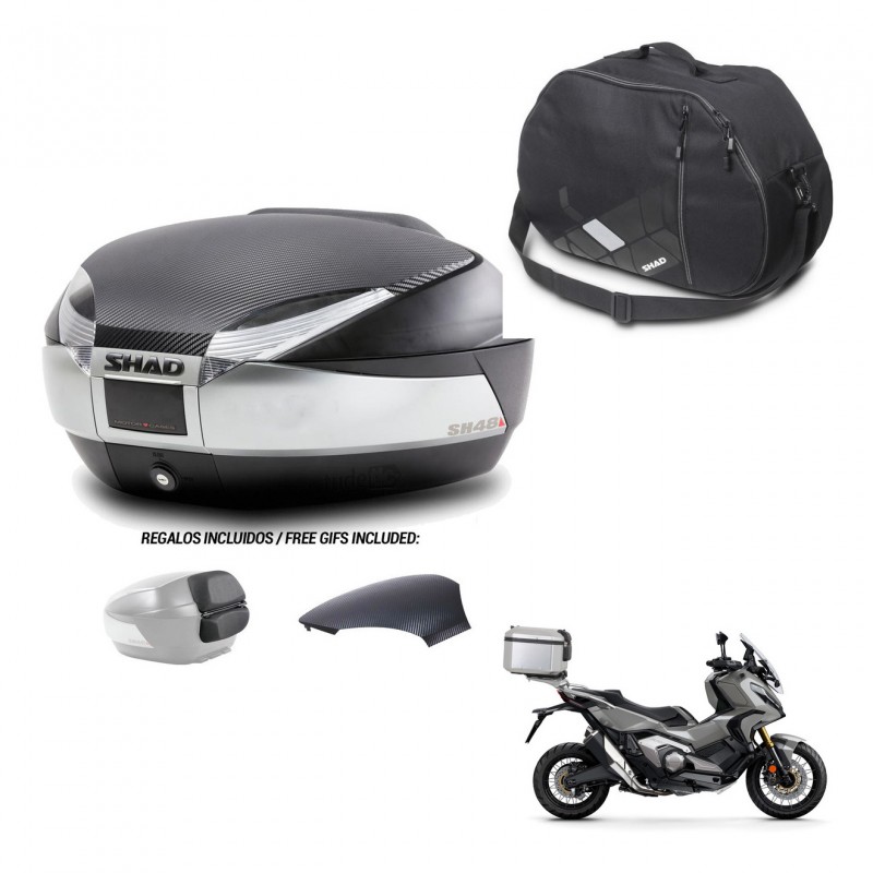 SHAD Trunk SH48 backrest cover + mounting bracket internal bag KIT-442584