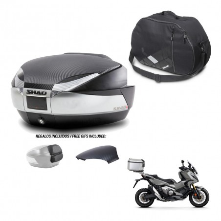 SHAD Baul SH48 tapa respaldo + soporte montaje bolsa interna KIT-442584