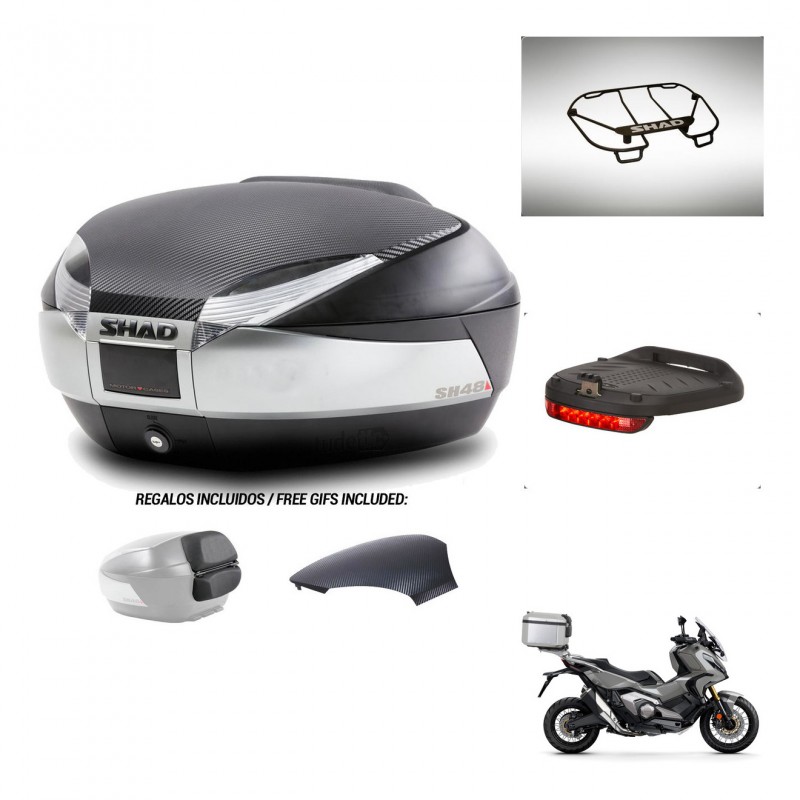 SHAD Trunk SH48 backrest cover + mounting bracket accessories KIT-442587