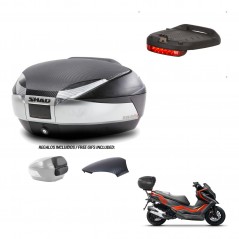 SHAD Trunk SH48 backrest cover + mounting bracket brake light KIT-442591