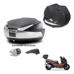 SHAD Baul SH48 tapa respaldo + soporte montaje bolsa interna KIT-442592