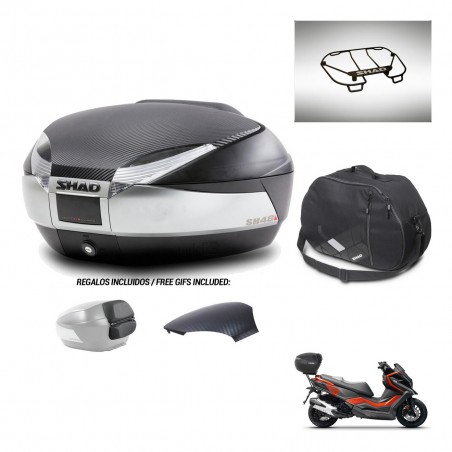 SHAD Trunk SH48 backrest cover + mounting bracket accessories KIT-442596