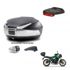 SHAD Trunk SH48 backrest cover + mounting bracket brake light KIT-442599