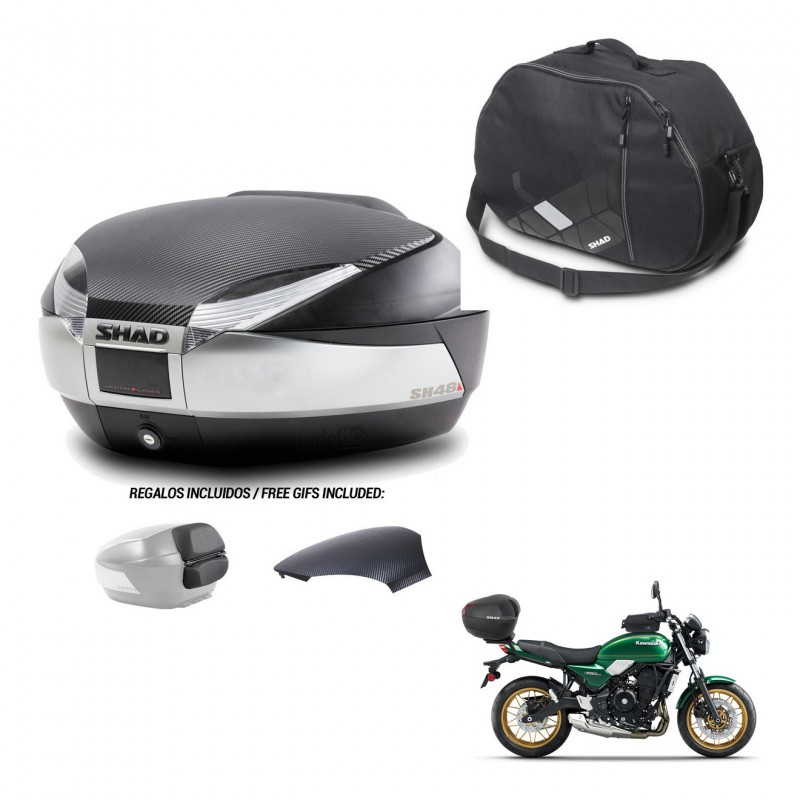 SHAD Baul SH48 tapa respaldo + soporte montaje bolsa interna KIT-442600