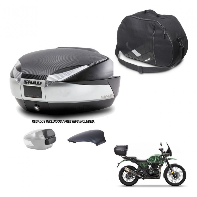 SHAD Baul SH48 tapa respaldo + soporte montaje bolsa interna KIT-442608