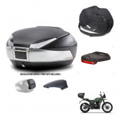 SHAD Trunk SH48 backrest cover + mounting bracket accessories KIT-442609