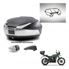 SHAD Baul SH48 tapa respaldo + soporte montaje parrilla superior KIT-442610