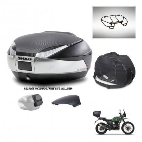 SHAD Trunk SH48 backrest cover + mounting bracket accessories KIT-442612