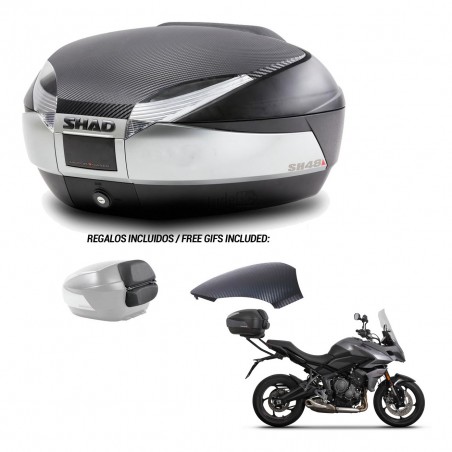 SHAD Trunk SH48 backrest cover + mounting bracket KIT-442622