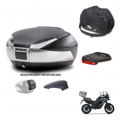 SHAD Baul SH48 tapa respaldo + soporte montaje accesorios KIT-442633