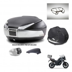SHAD Baul SH48 tapa respaldo + soporte montaje accesorios KIT-442636