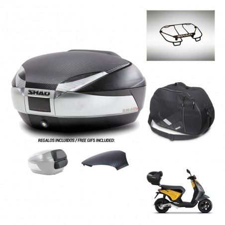 SHAD Baul SH48 tapa respaldo + soporte montaje accesorios KIT-442644